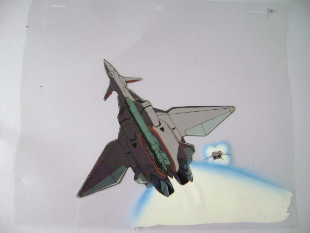 MACROSS PLUS ROBOTECH CUT ANIME PRODUCTION CEL 2 MACROSS PLUS ROBOTECH CUT ANIME PRODUCTION CEL 2