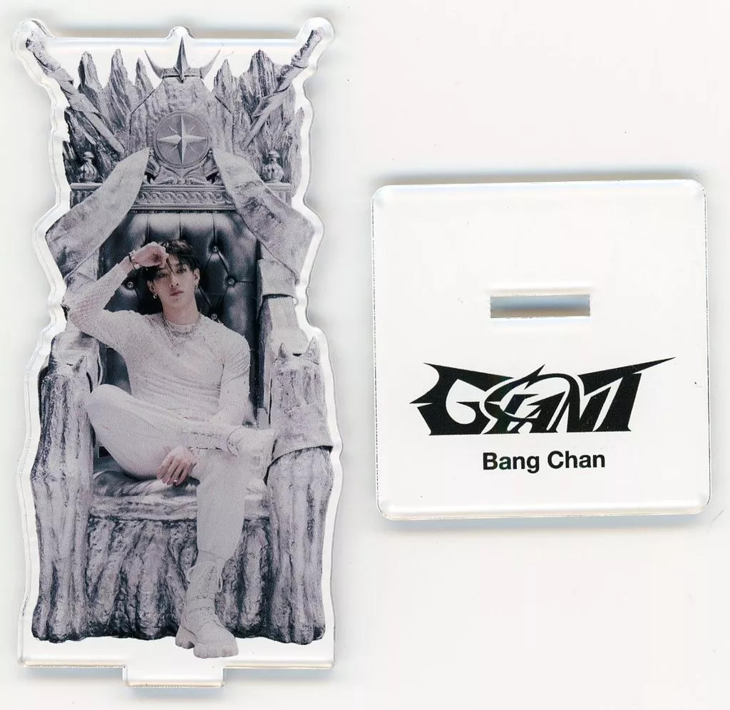 Stray Kids Bang Chan Acrylic Stand from GIANT Album, 10cm Stray Kids Bang Chan Acrylic Stand from GIANT Album, 10cm