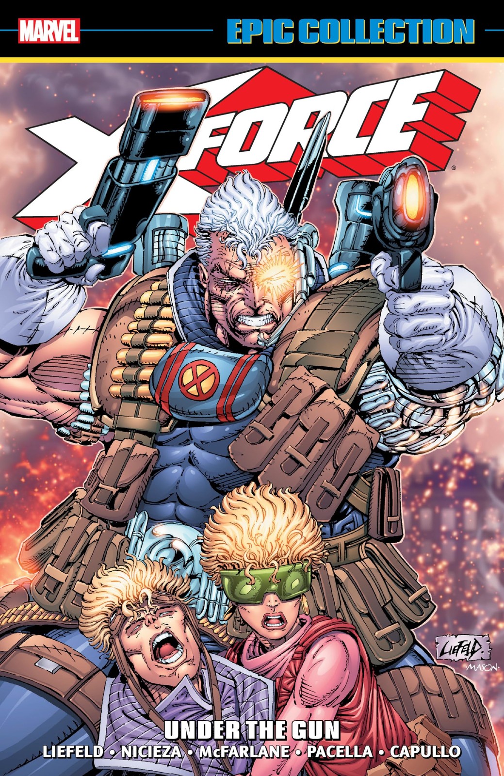 X-FORCE EPIC COLLECTION: UNDER THE GUN BY Todd Mcfarlane PAPERBACK