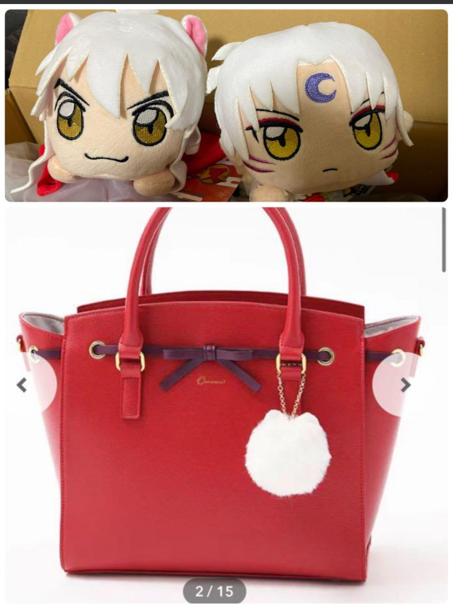 Super Groupies Inuyasha Rumiko Takahashi anime manga Bag 2WAY Shoulder Charm Super Groupies Inuyasha Rumiko Takahashi anime manga Bag 2WAY Shoulder Charm