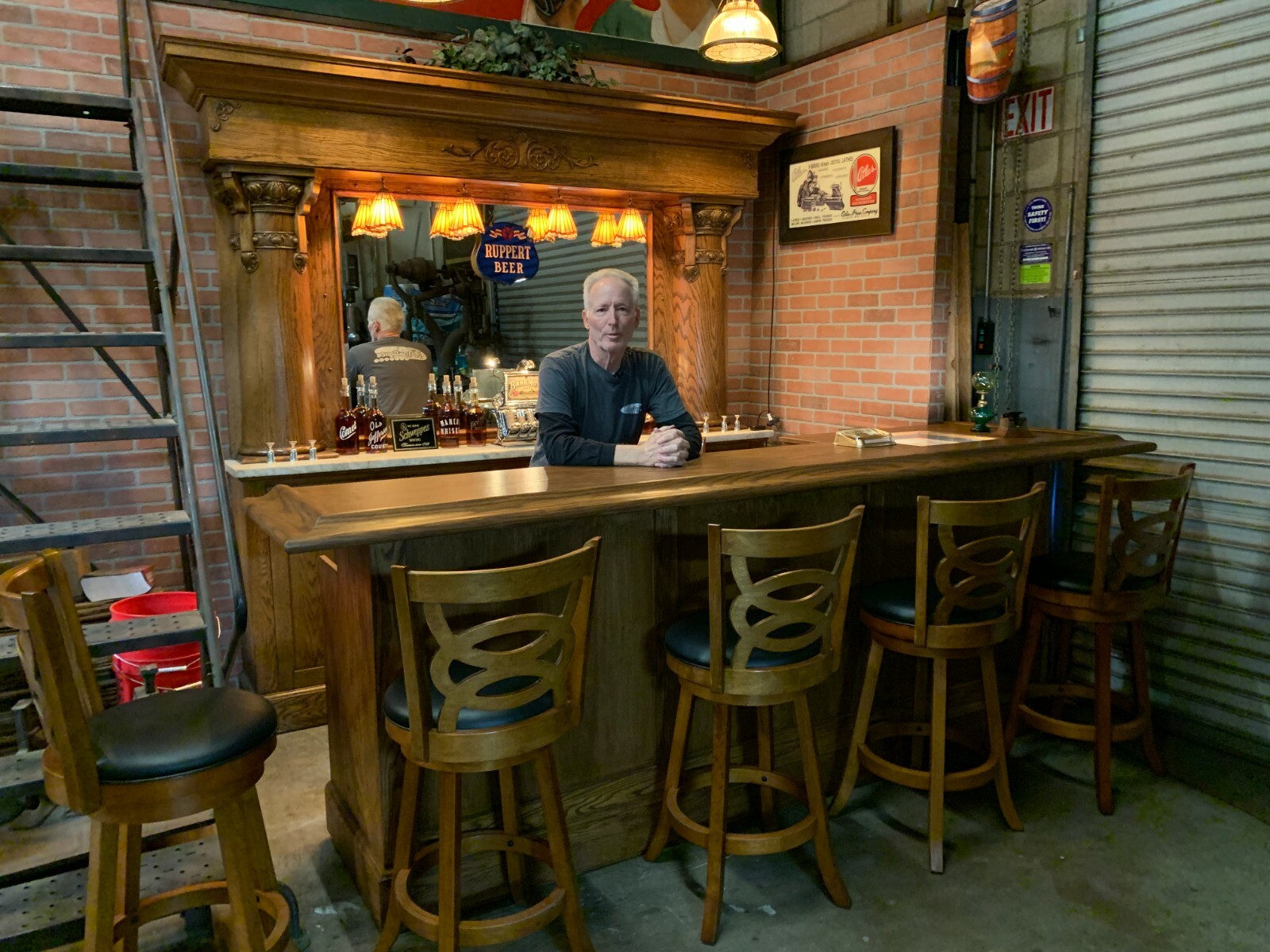 Early 1900's Oak Western Cigar Bar Turnkey Setup Exhibit Early 1900's Oak Western Cigar Bar Turnkey Setup Exhibit
