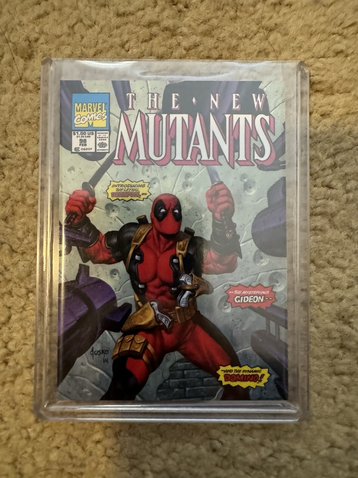 2016 Marvel Masterpieces DEADPOOL (31/50) TIER 4 WHAT IF CARD, #84 NM Joe Jusko 2016 Marvel Masterpieces DEADPOOL (31/50) TIER 4 WHAT IF CARD, #84 NM Joe Jusko