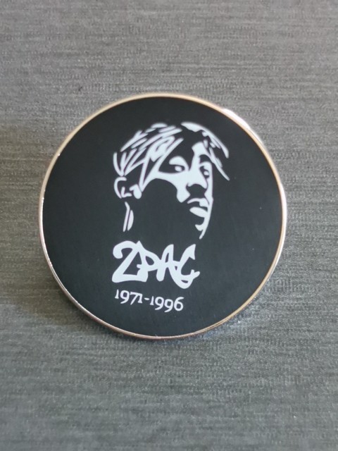 2 PAC TUPAC HIT'EM UP DEAR MAMA GHETTO GOSPEL pin Badge Patch New High Quality