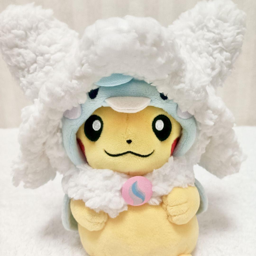 Pokemon Center Pikachu Wearing Poncho Mega Chiltaris Plush Toy No Tag Pokemon Center Pikachu Wearing Poncho Mega Chiltaris Plush Toy No Tag