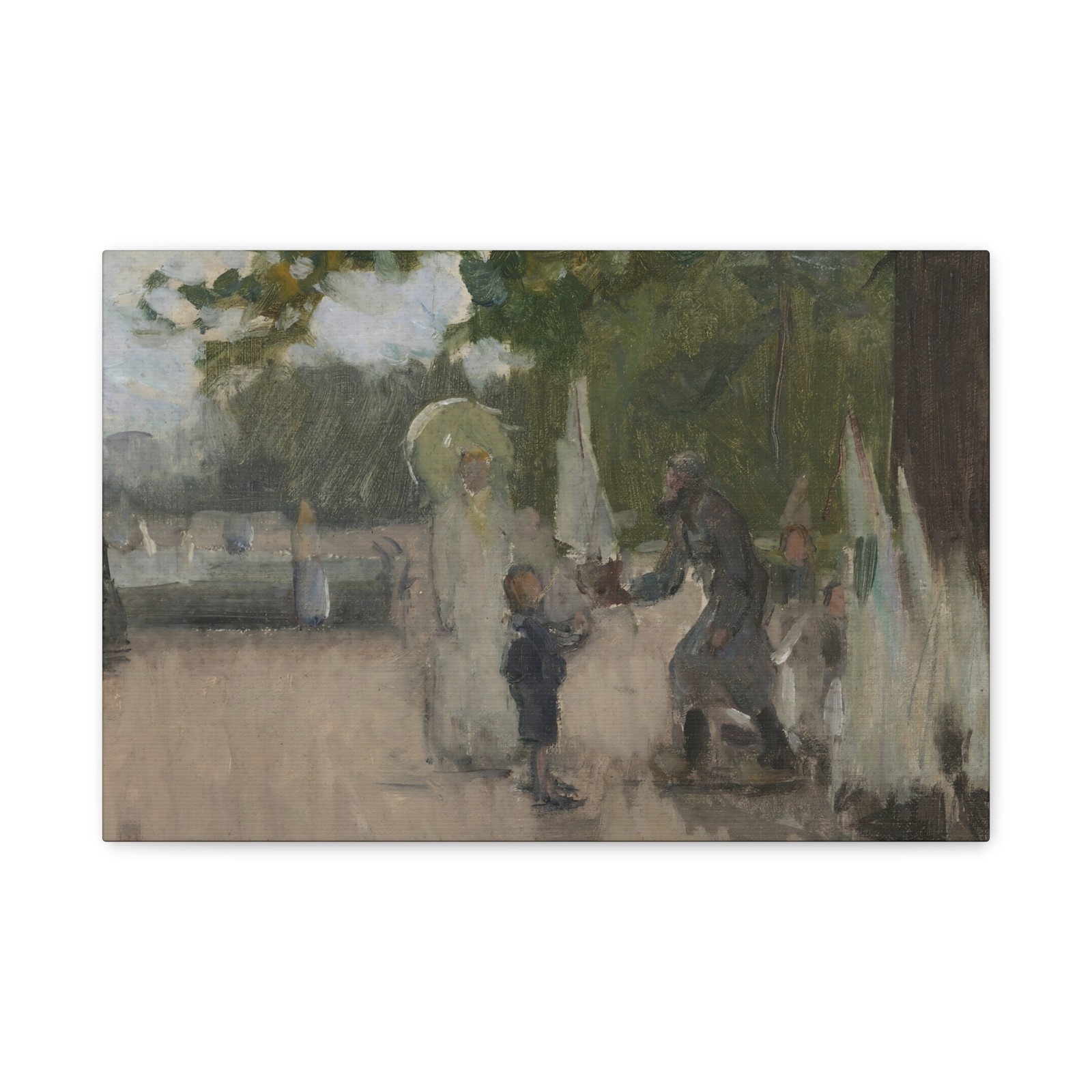 Henry Ossawa Tanner - The Man Who Rented Boats - Canvas Wall Art Henry Ossawa Tanner - The Man Who Rented Boats - Canvas Wall Art