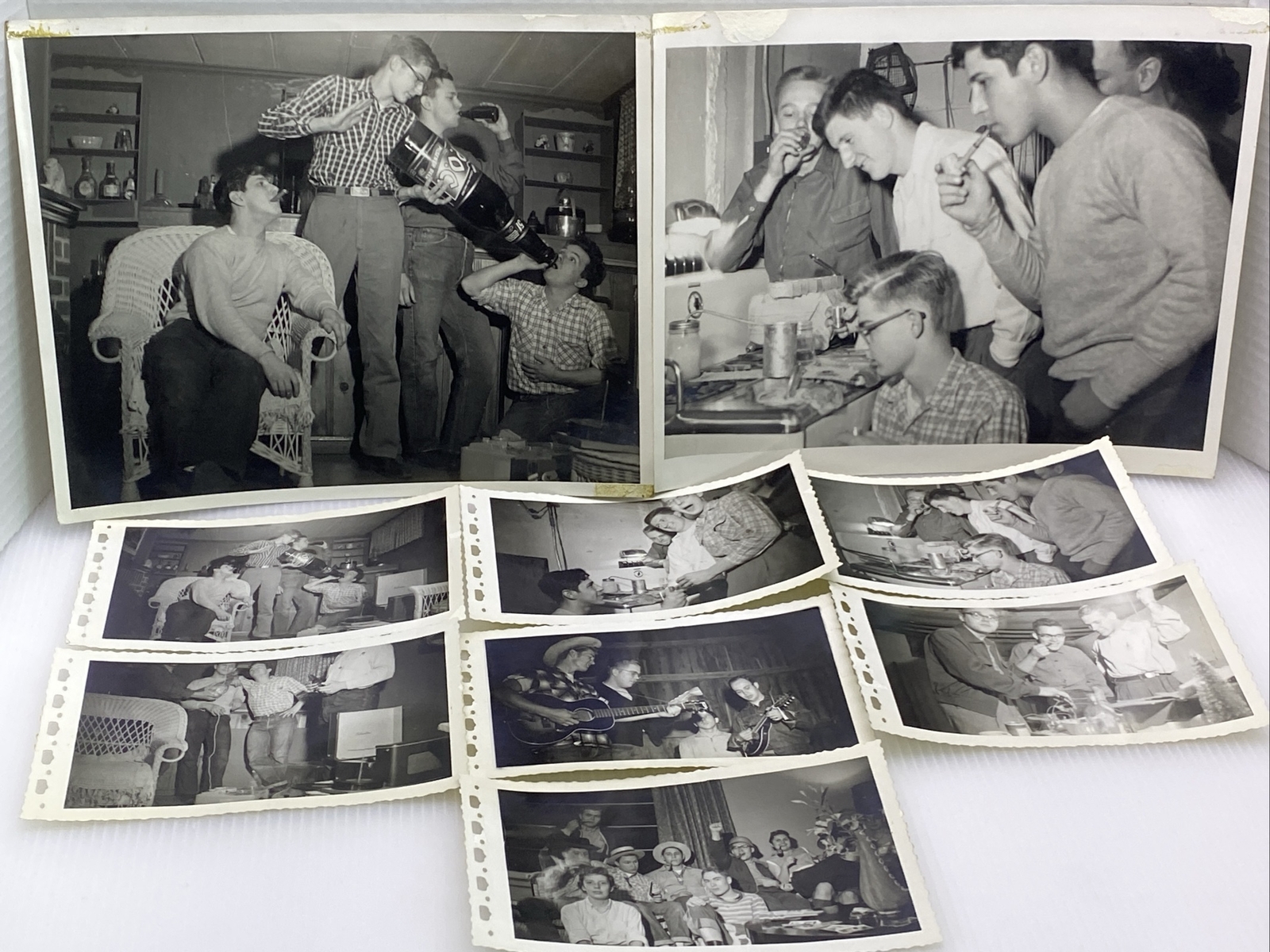 1950s Cleveland Ohio Bootlegging Moonshine Party Alcohol Booze Vtg Photographs 1950s Cleveland Ohio Bootlegging Moonshine Party Alcohol Booze Vtg Photographs