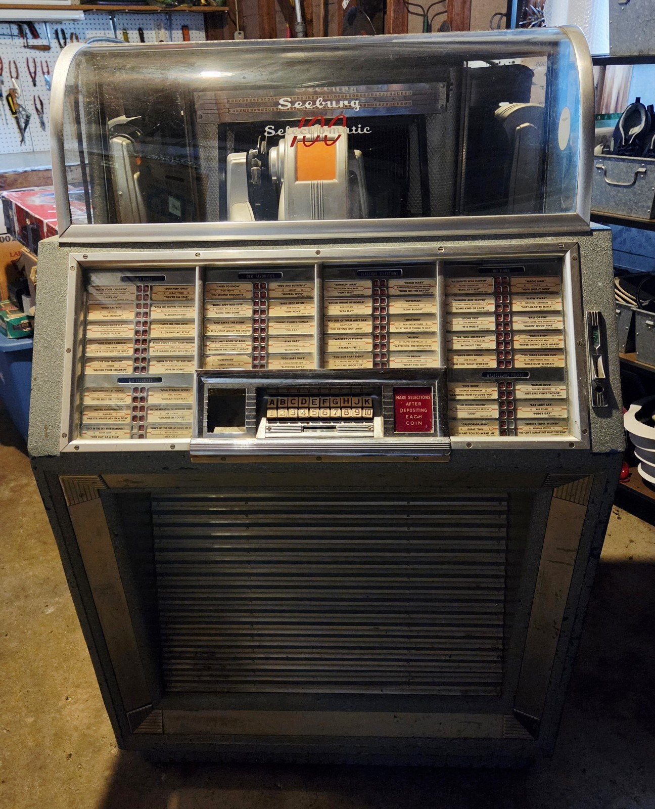Vintage Seeburg Select-O-Matic 100 Jukebox MRAI- L6 Amplifier