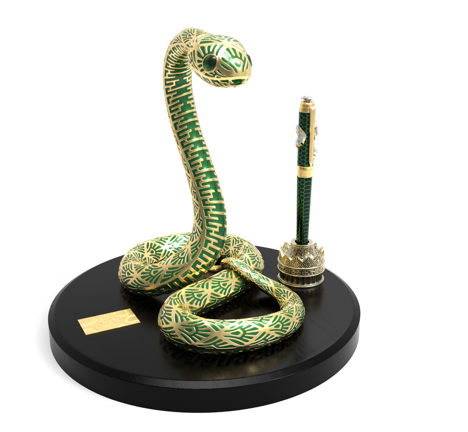 S.T.DUPONT YEAR OF THE SNAKE HIGH JEWELRY COLLECTION 420080XL