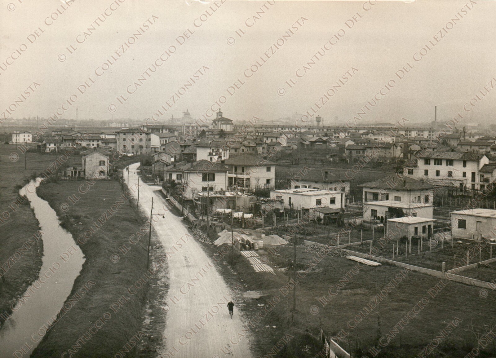 1958 UDINE Sant’Osvaldo panorama houses under construction Photography 1958 UDINE Sant’Osvaldo panorama houses under construction Photography