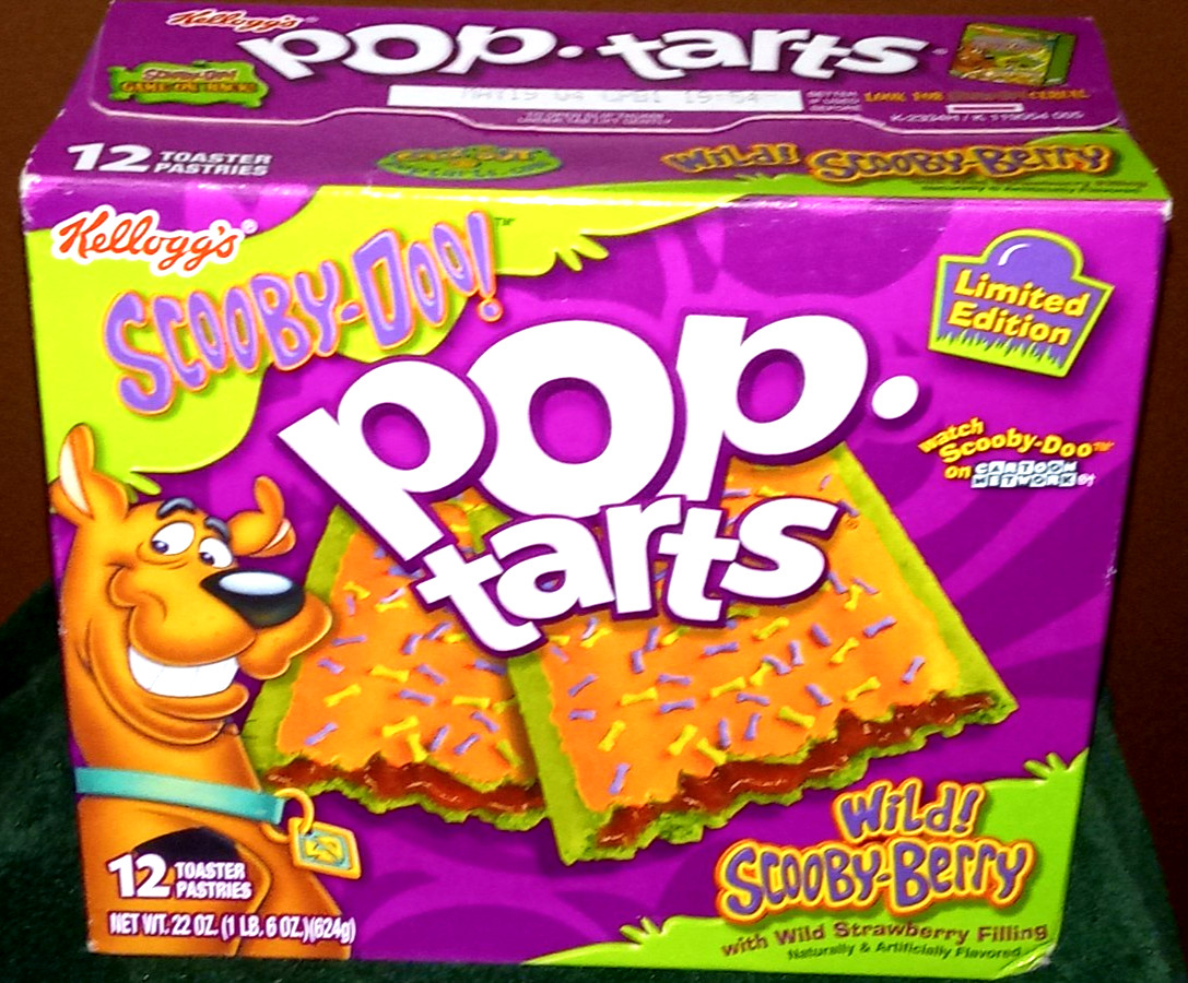 Limited Edition Unopened 2003 SCOOBY DOO - WILD SCOOBY-BERRY Pop-Tarts EXPIRED