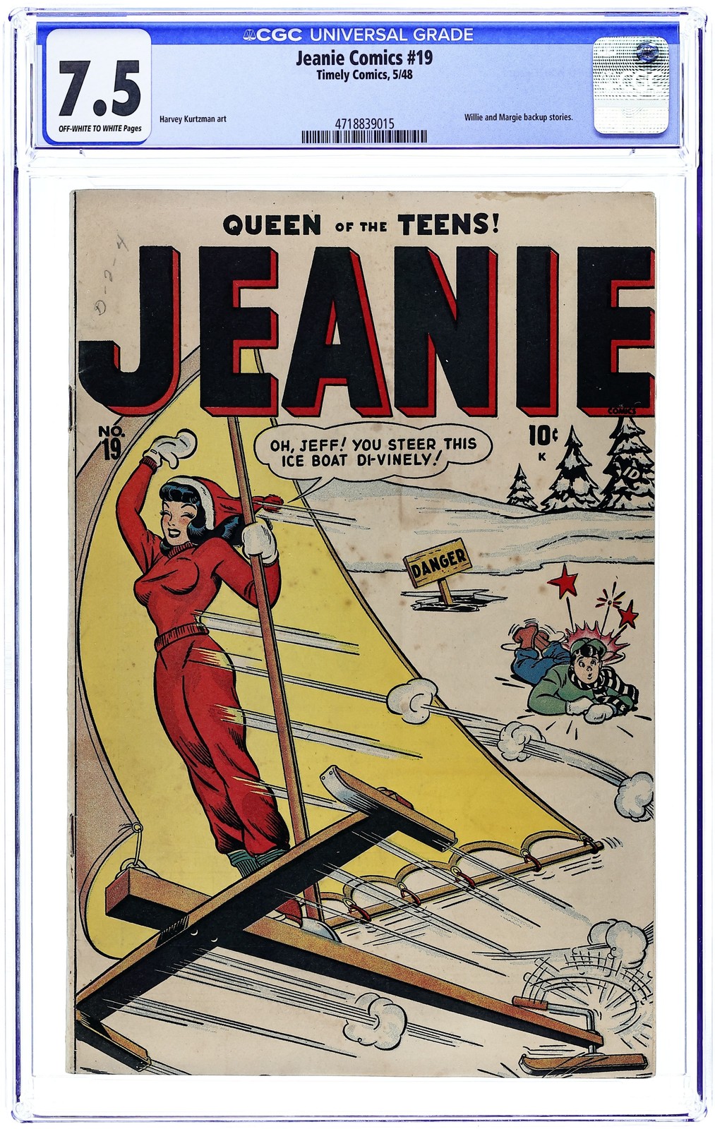 Jeanie Comics #19 CGC 7.5 1948 4718839015