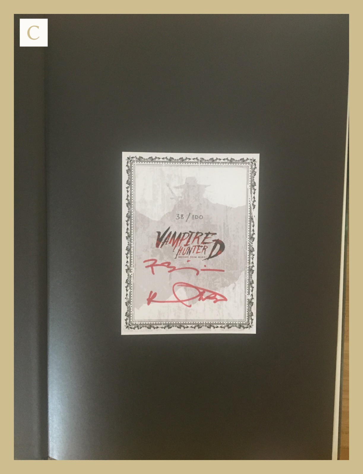 Vampire Hunter D Message From Mars Oversized Ed Overture 134662992042 Vampire Hunter D Message From Mars Oversized Ed Overture 134662992042