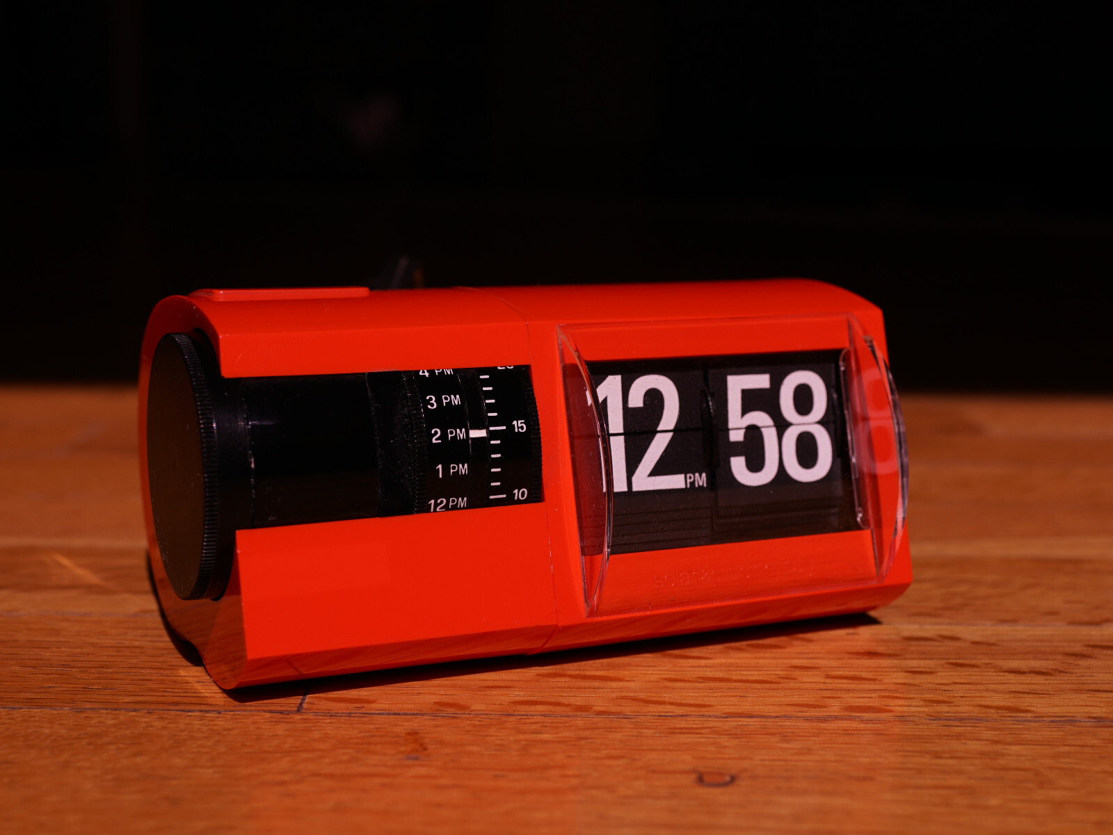 Solari Udine Cifra 2 Vintage Flip Clock Designer MoMA 110v 60Hz USA Gino Valle