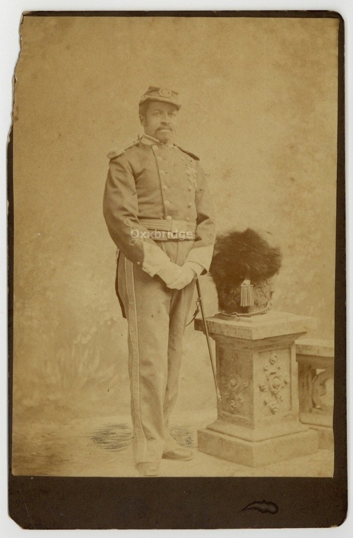 Christian Abraham Fleetwood 1881 African American Buffalo Soldier Photo J15434