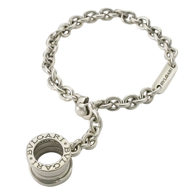 BVLGARI B Zero One Key Chain SV925 Finished Authentic Used Jewelry BVLGARI B Zero One Key Chain SV925 Finished Authentic Used Jewelry