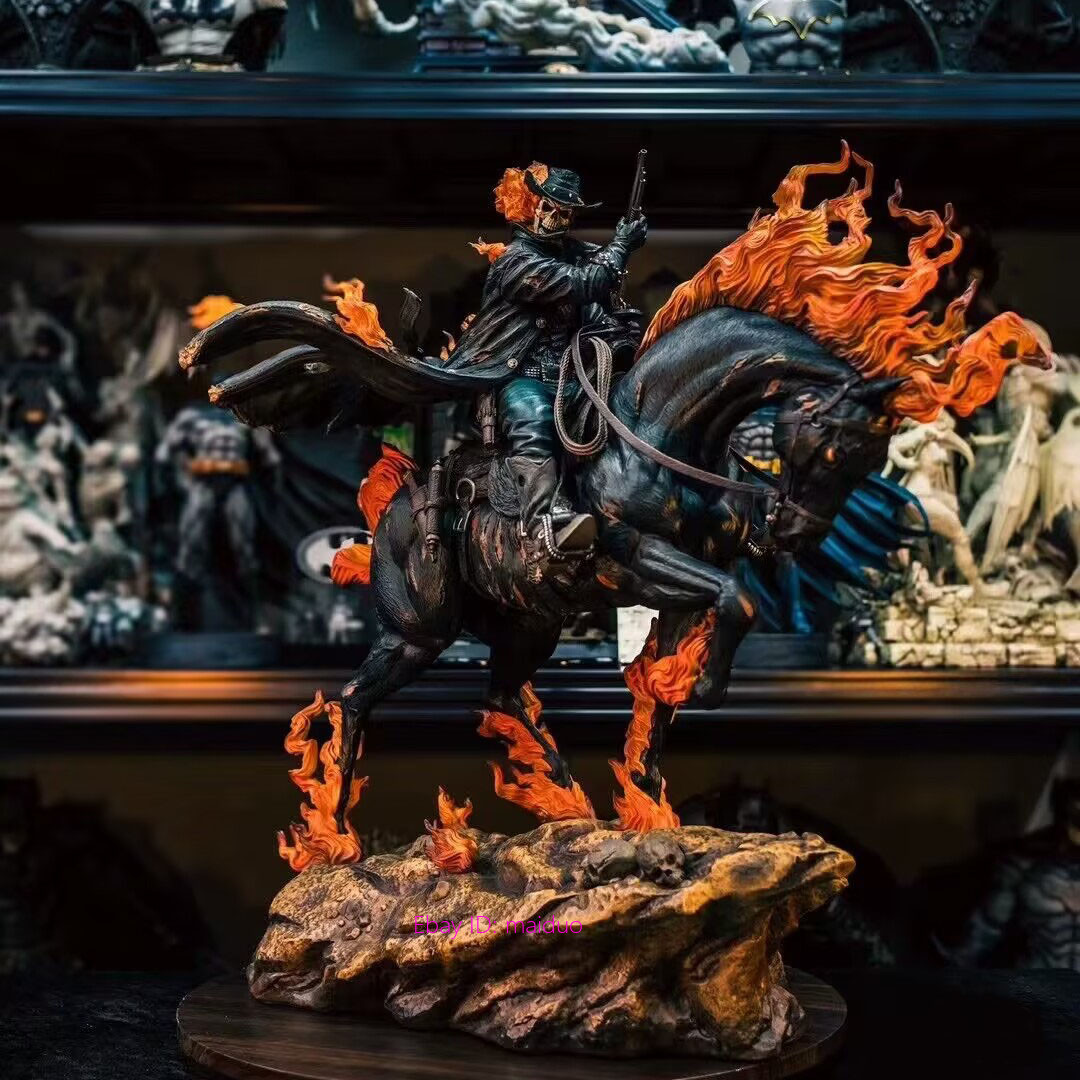 SDZ Studio Johnny Blaze Ghost Rider Resin Statue Collectibles 1/4 89cm SDZ Studio Johnny Blaze Ghost Rider Resin Statue Collectibles 1/4 89cm