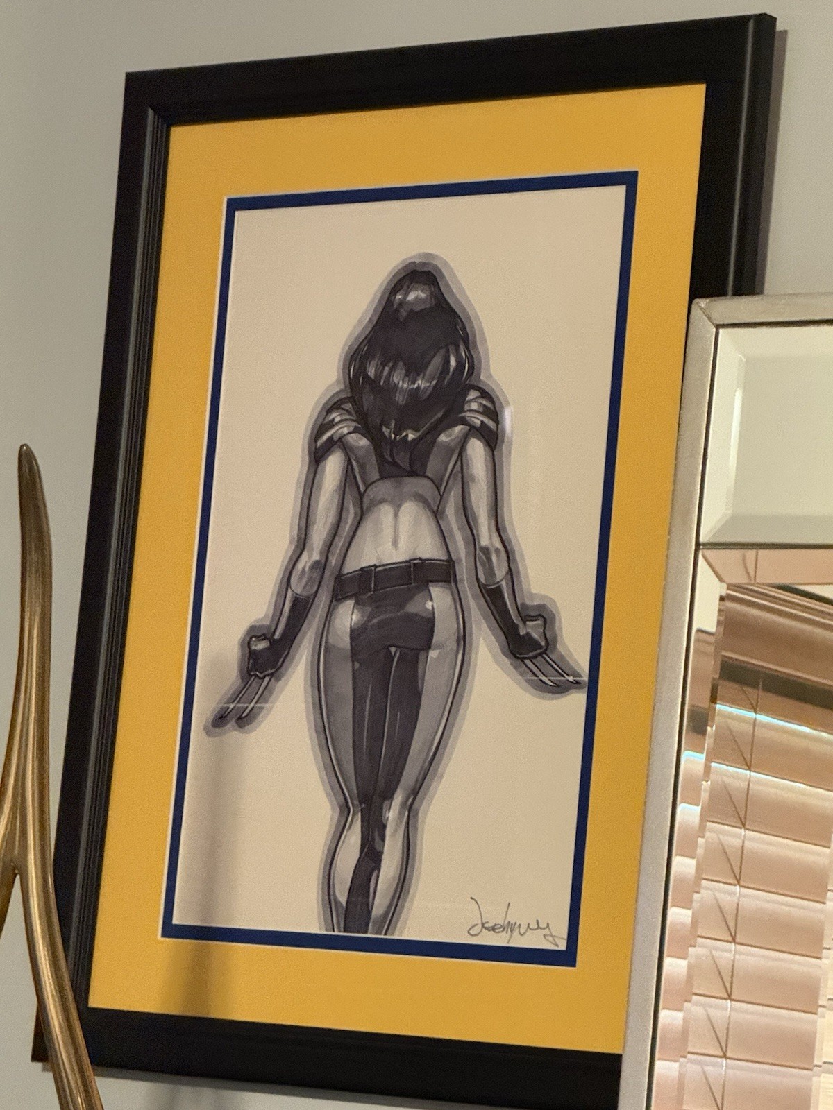 Marvel Jeehyung Lee Cover Recreation X-23 Sketch Original Comic Art 11 X 17 Rare Marvel Jeehyung Lee Cover Recreation X-23 Sketch Original Comic Art 11 X 17 Rare