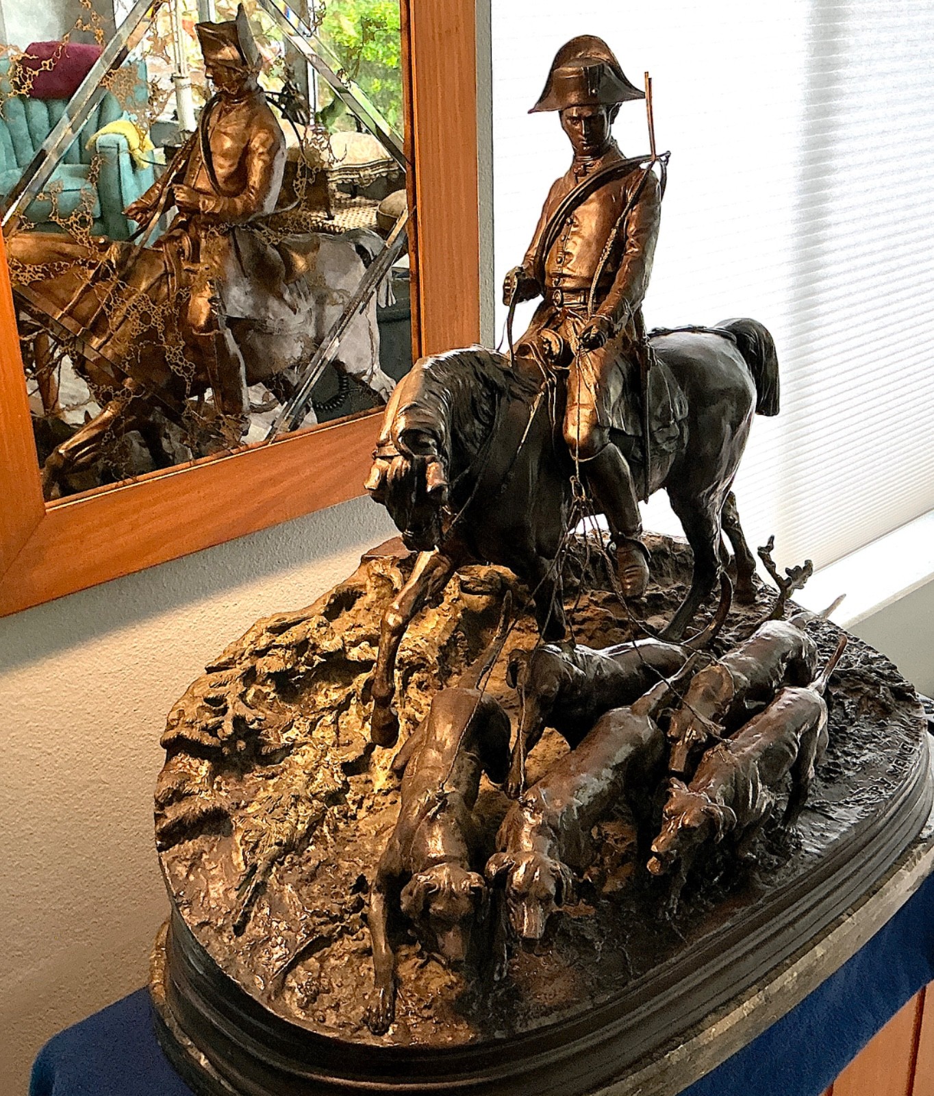 PIERRE JULES MENE (PJ MENE) = FRENCH BRONZE CASTING (not a re-cast). made 1869. PIERRE JULES MENE (PJ MENE) = FRENCH BRONZE CASTING (not a re-cast). made 1869.