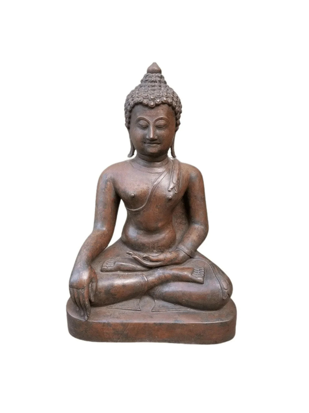 Antique Bronze Buddha Statute Southeast Asian 18th-19th century 19 Antique Bronze Buddha Statute Southeast Asian 18th-19th century 19