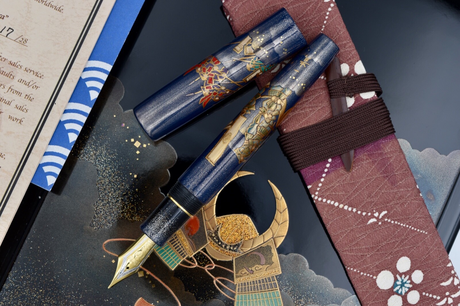 SAILOR Battle of Sekigahara Maki-e Limited Edition 17/28 by Ikki Moroike 21k M SAILOR Battle of Sekigahara Maki-e Limited Edition 17/28 by Ikki Moroike 21k M