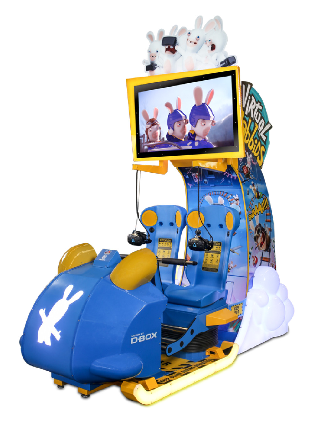 LAI Games Virtual Rabbids Big Ride VR Arcade Motion Ride Game & EXPANSION PACK LAI Games Virtual Rabbids Big Ride VR Arcade Motion Ride Game & EXPANSION PACK