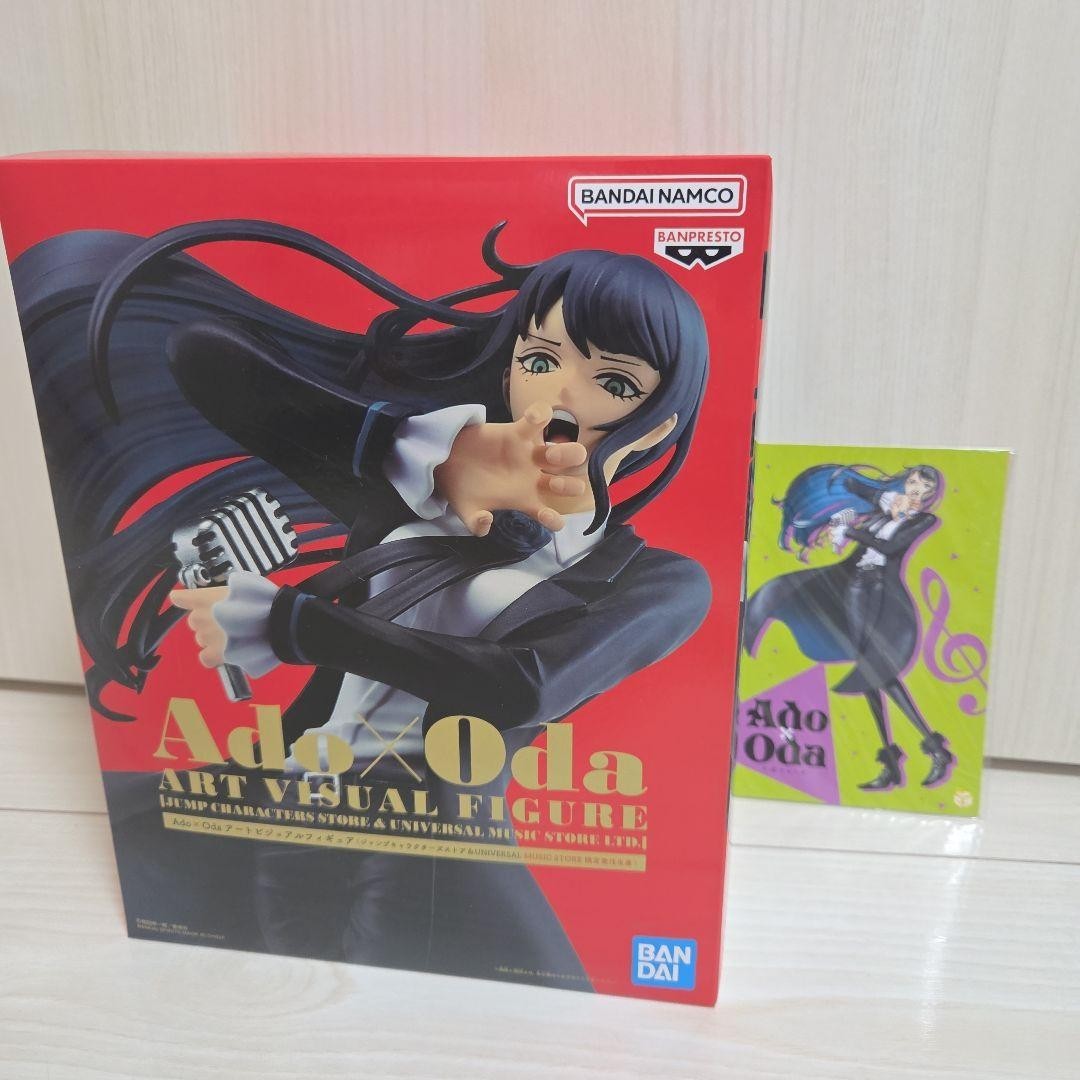 Ado x Oda art visual Jump Characters Store Limited Edition Figure Bandai 2024 Ado x Oda art visual Jump Characters Store Limited Edition Figure Bandai 2024