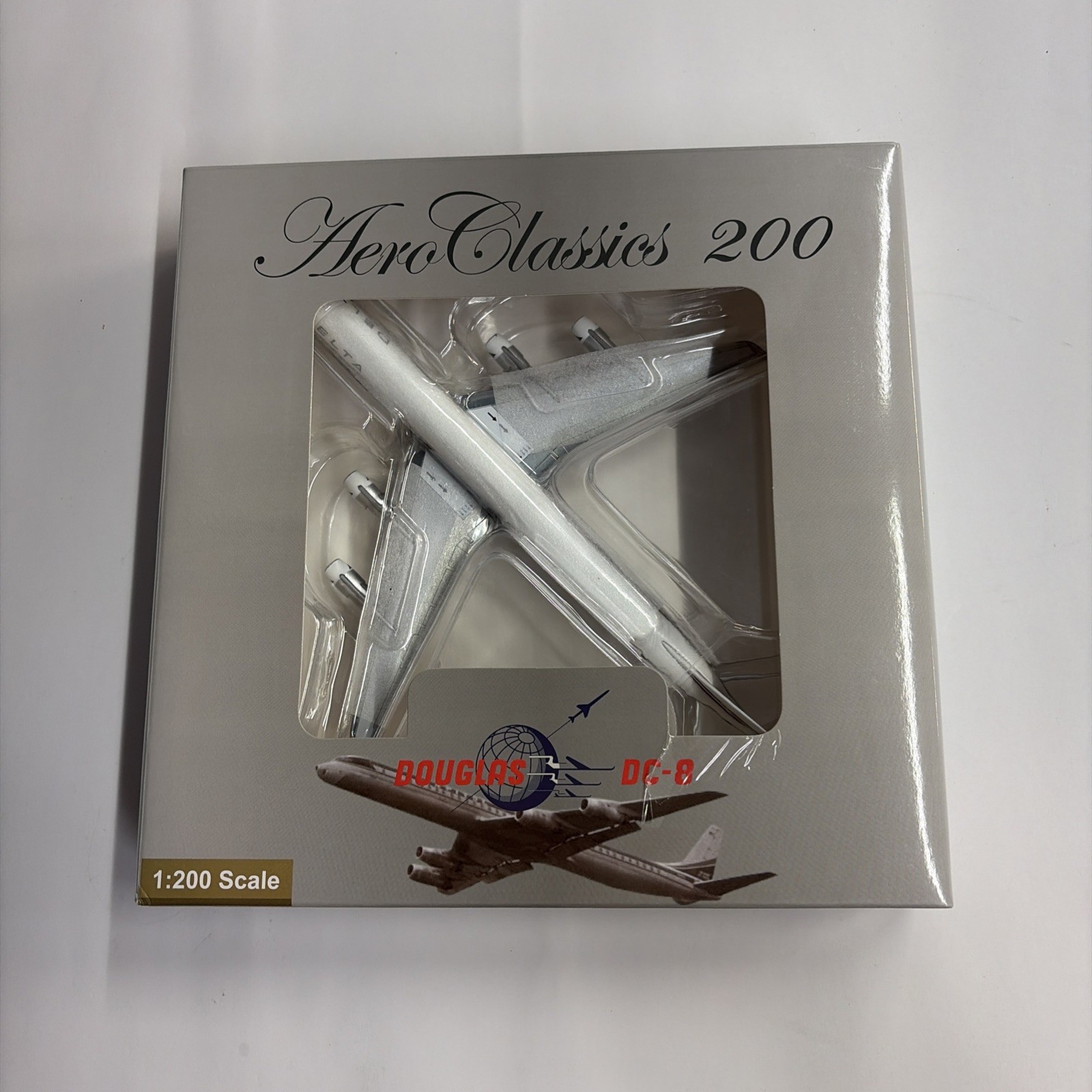 AeroClassics 200 Delta Air Lines DC-8-61 N1300L 1:200 Scale Model AC219546 AeroClassics 200 Delta Air Lines DC-8-61 N1300L 1:200 Scale Model AC219546