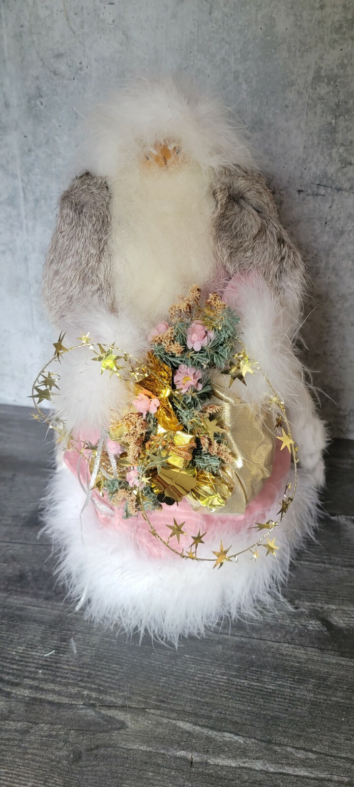 Santa Claus Animal Fur Figure Christmas Tabletop Decoration Elegant Unique 16 Santa Claus Animal Fur Figure Christmas Tabletop Decoration Elegant Unique 16