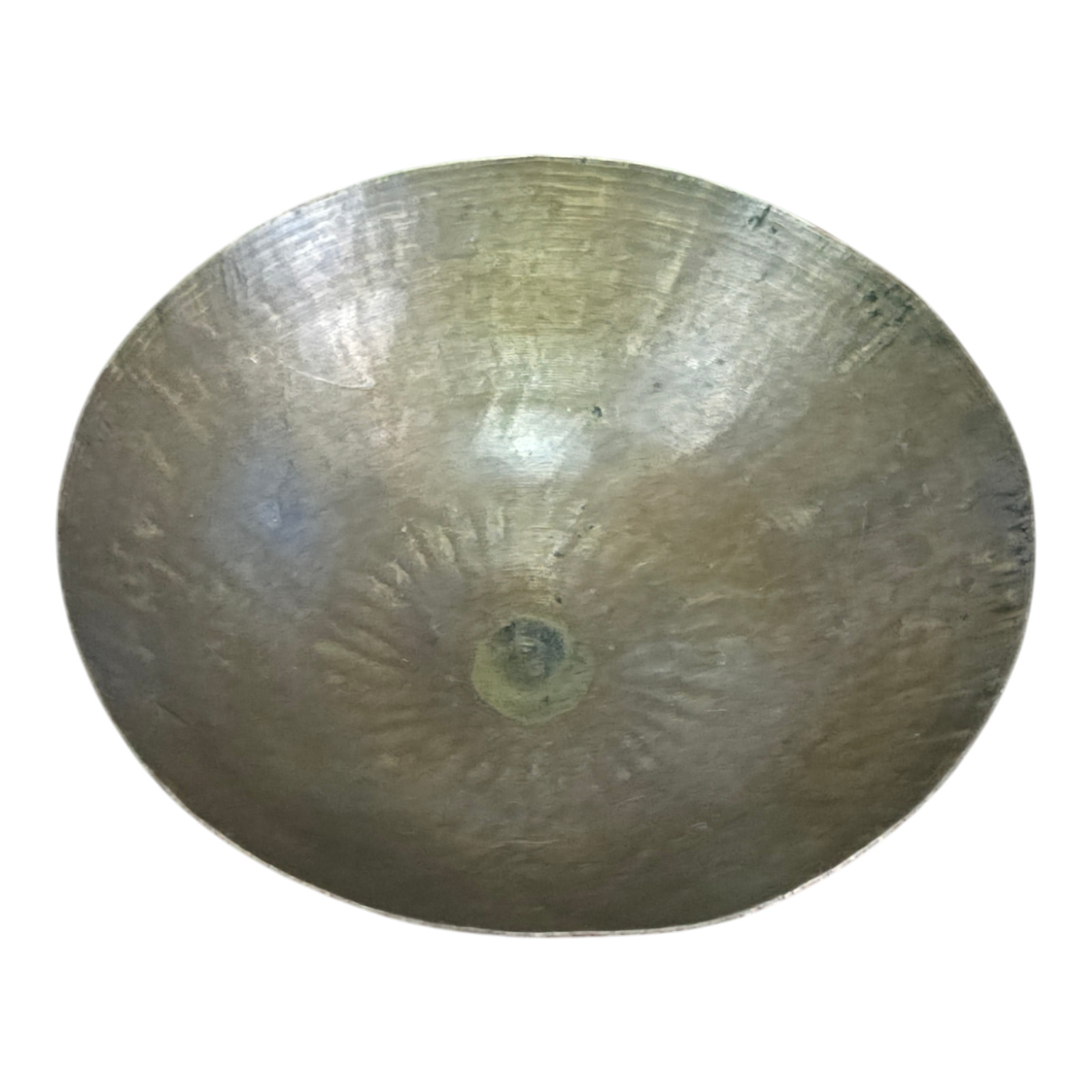 1900's Vintage Antique Brass / Bronze Hand Made Thick Heavy Herbs Taking Bowl