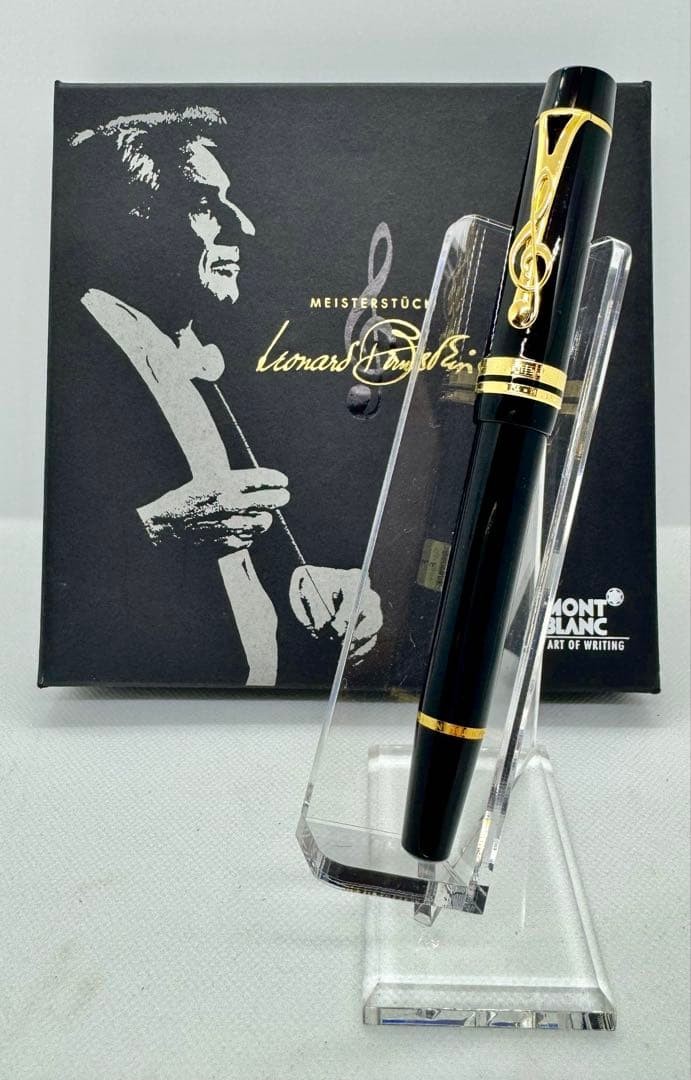 Montblanc Fountain Pen Donation Pen Leonard Bernstein F (1996 Limited Edition) Montblanc Fountain Pen Donation Pen Leonard Bernstein F (1996 Limited Edition)