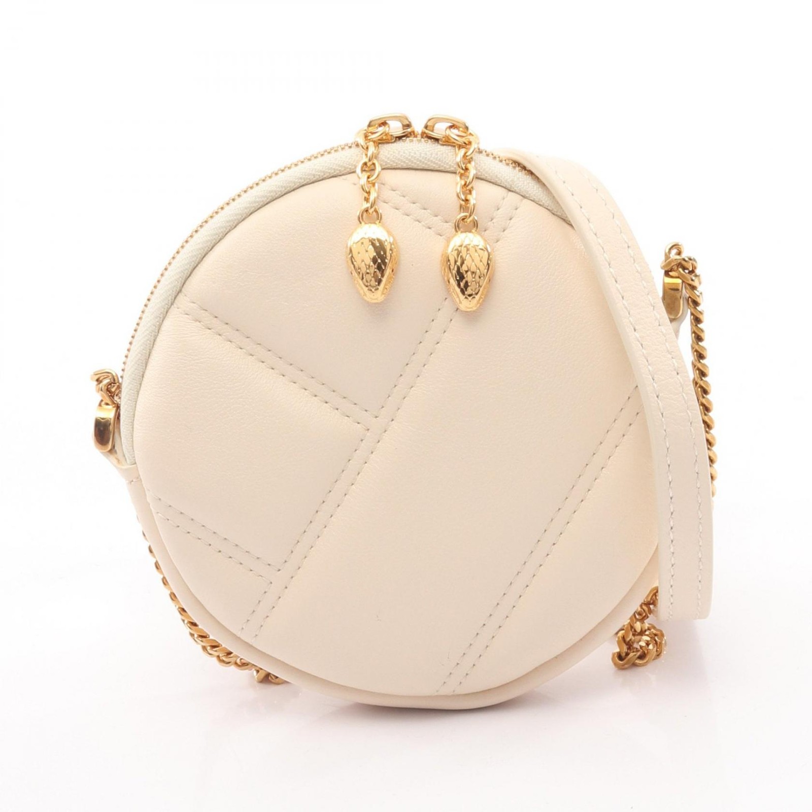 Bvlgari Serpenti Cabochon Leather Shoulder Bag - DUTY FREE Bvlgari Serpenti Cabochon Leather Shoulder Bag - DUTY FREE