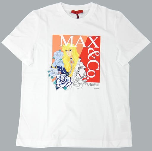 Oscar Francois de Jarjayes Lady Logo T-Shirt L Size Japan Authentic