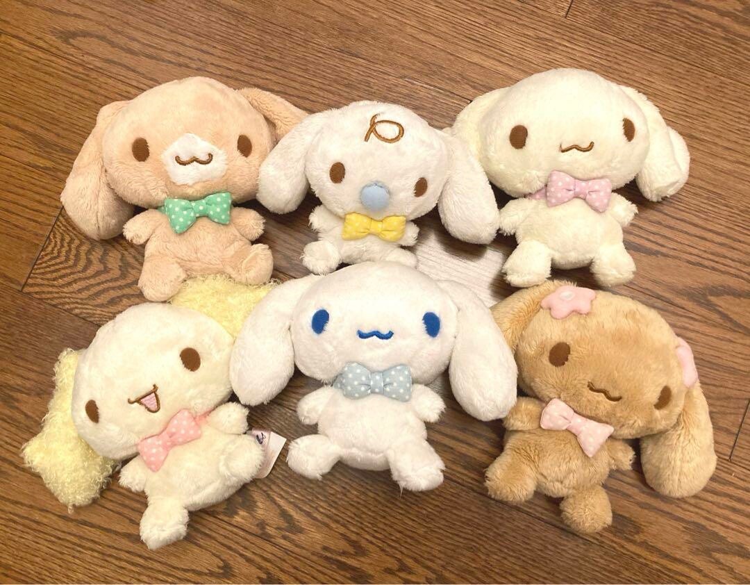 Sanrio Cinnamoroll 10th Anniversary Plush Mascot Set of 6 From JPN Sanrio Cinnamoroll 10th Anniversary Plush Mascot Set of 6 From JPN