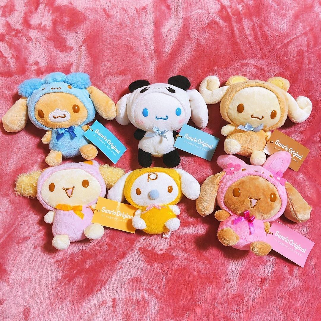 Cinnamoroll, Kigurumi, Plush Toy, Cappuccino, Mocha, Retro, Sanrio New Cinnamoroll, Kigurumi, Plush Toy, Cappuccino, Mocha, Retro, Sanrio New
