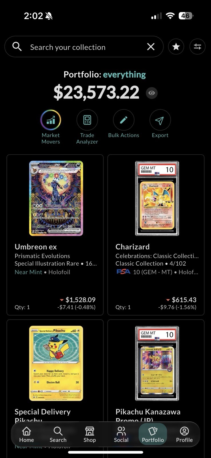 Huge Pokemon Collection Lot Cards Holos Promos Reverse Holo PSA Slabs