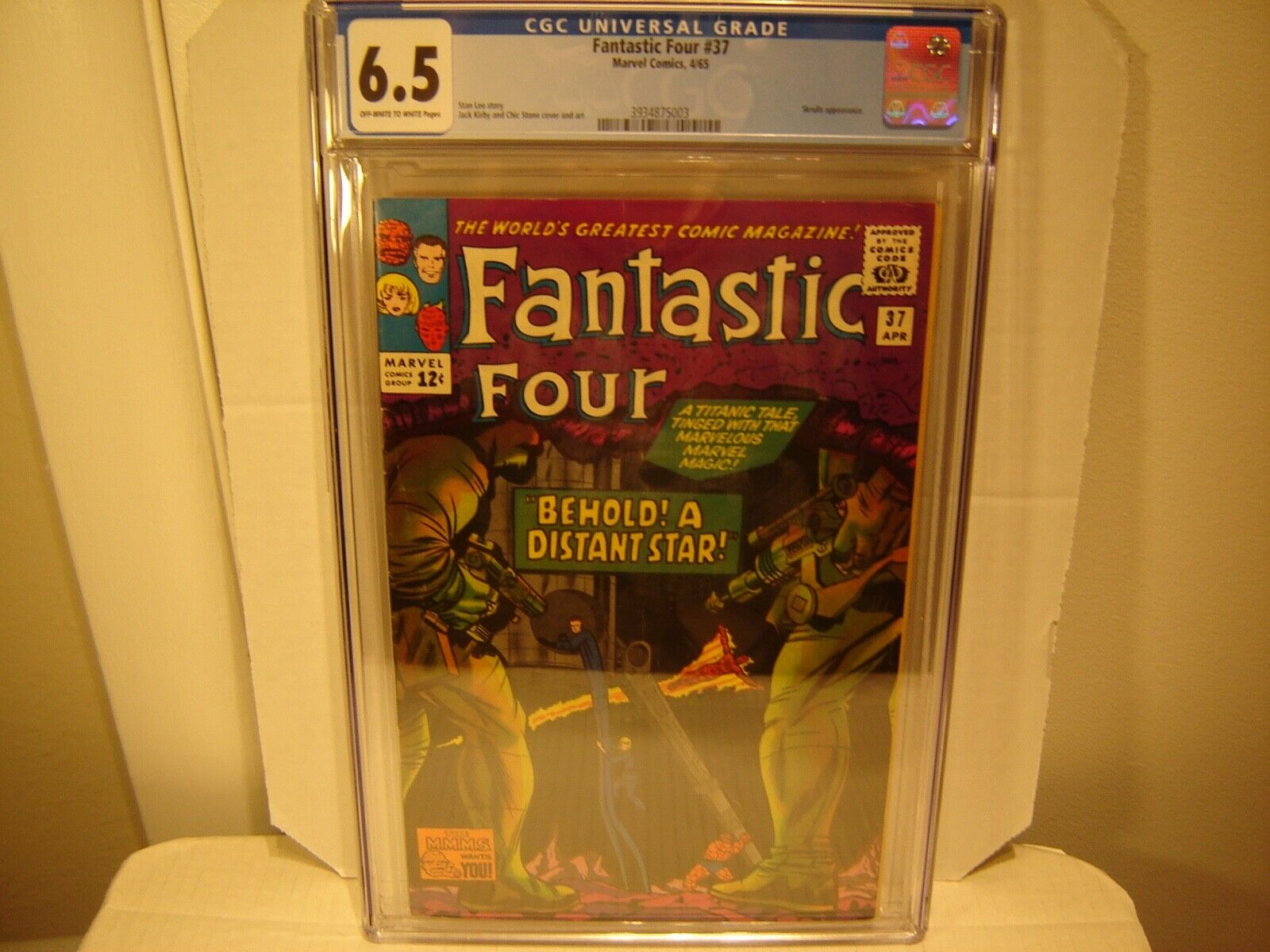 Fantastic Four #37  CGC 6.5  \
