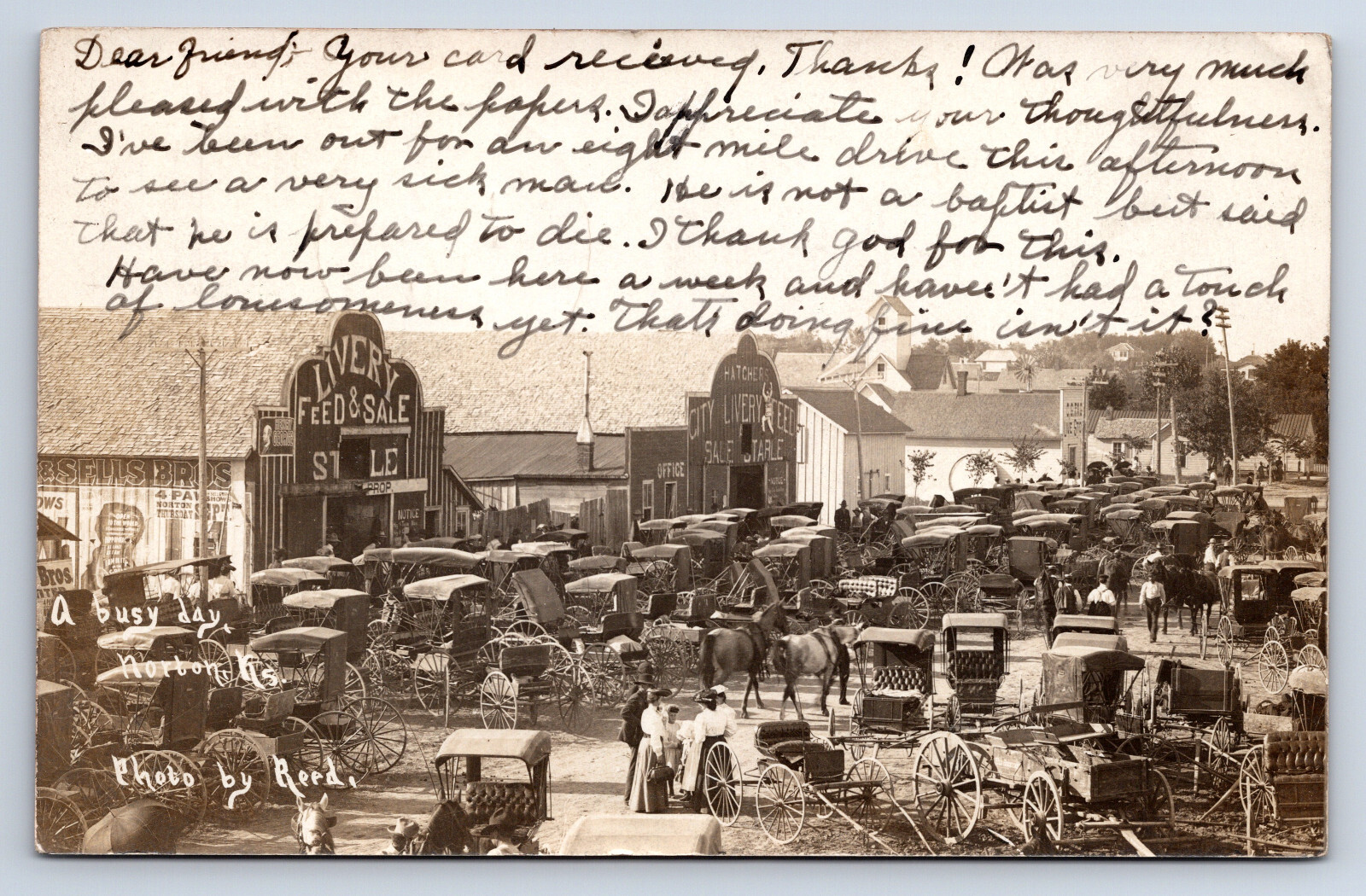 Vintage RPPC Norton KS Vintage RPPC Norton KS
