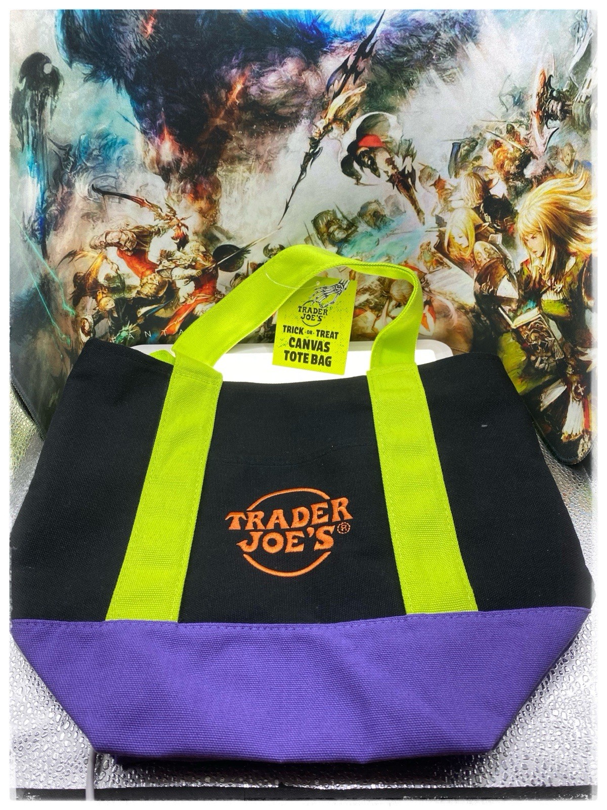 Trader Joe's Mini Tote Bag Limited Halloween Edition *Special   Edition*