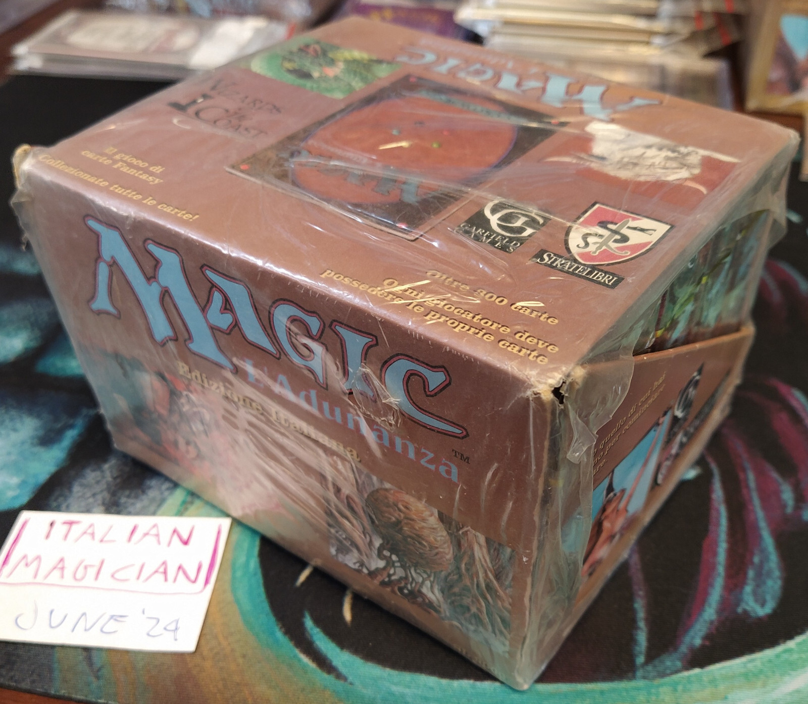 Magic: STARTER Deck BOX Brick FBB Italian FACTORY SEALED Ita REVISED 3rd MTG Magic: STARTER Deck BOX Brick FBB Italian FACTORY SEALED Ita REVISED 3rd MTG