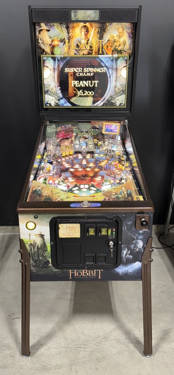 The Hobbit Limited Edition Pinball Machine Jersey Jack Orange County Pinballs The Hobbit Limited Edition Pinball Machine Jersey Jack Orange County Pinballs