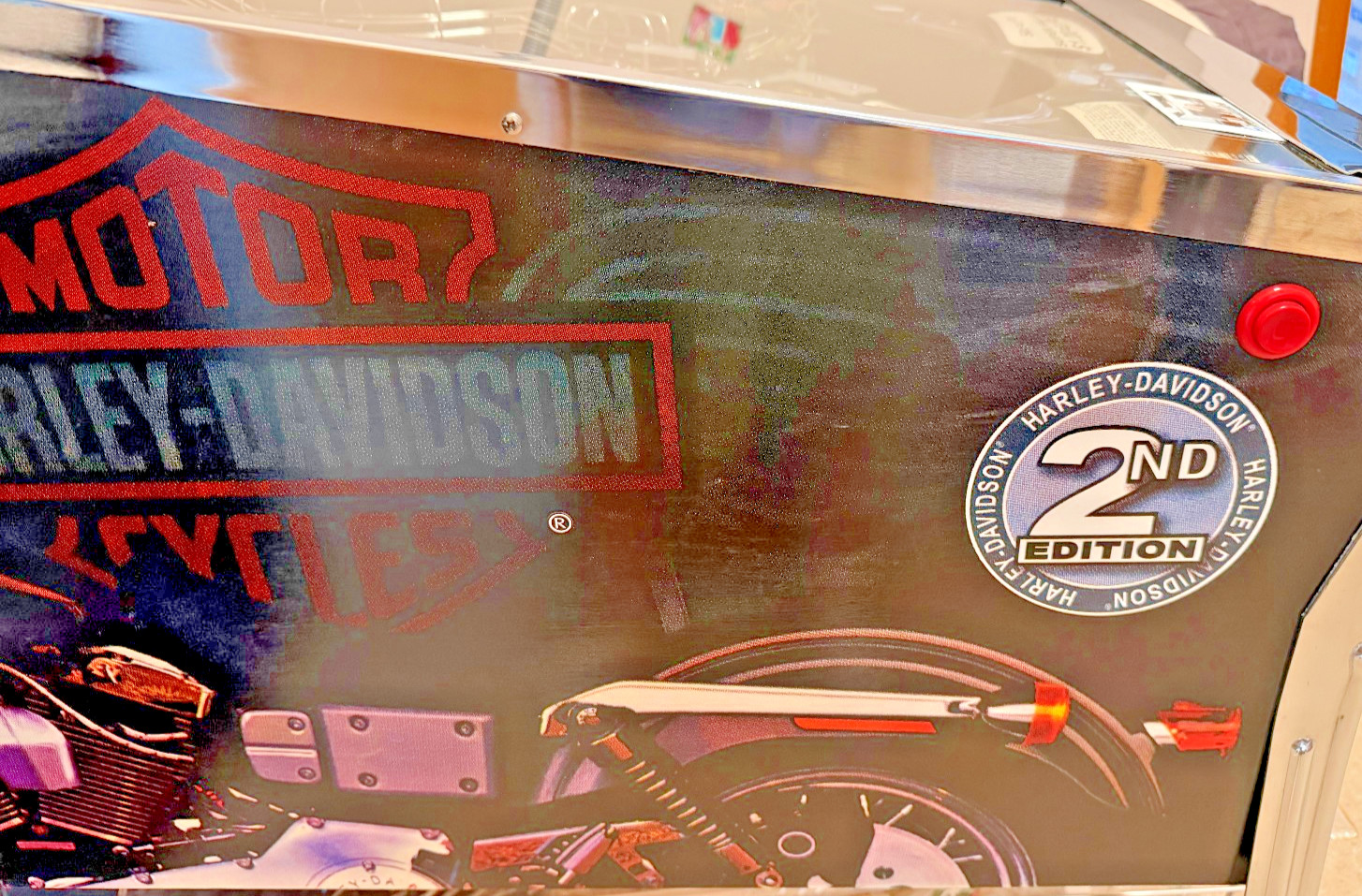 MINT SEGA HARLEY DAVIDSON PINBALL MACHINE 2nd Ed., Original Owner, Lightly Used MINT SEGA HARLEY DAVIDSON PINBALL MACHINE 2nd Ed., Original Owner, Lightly Used