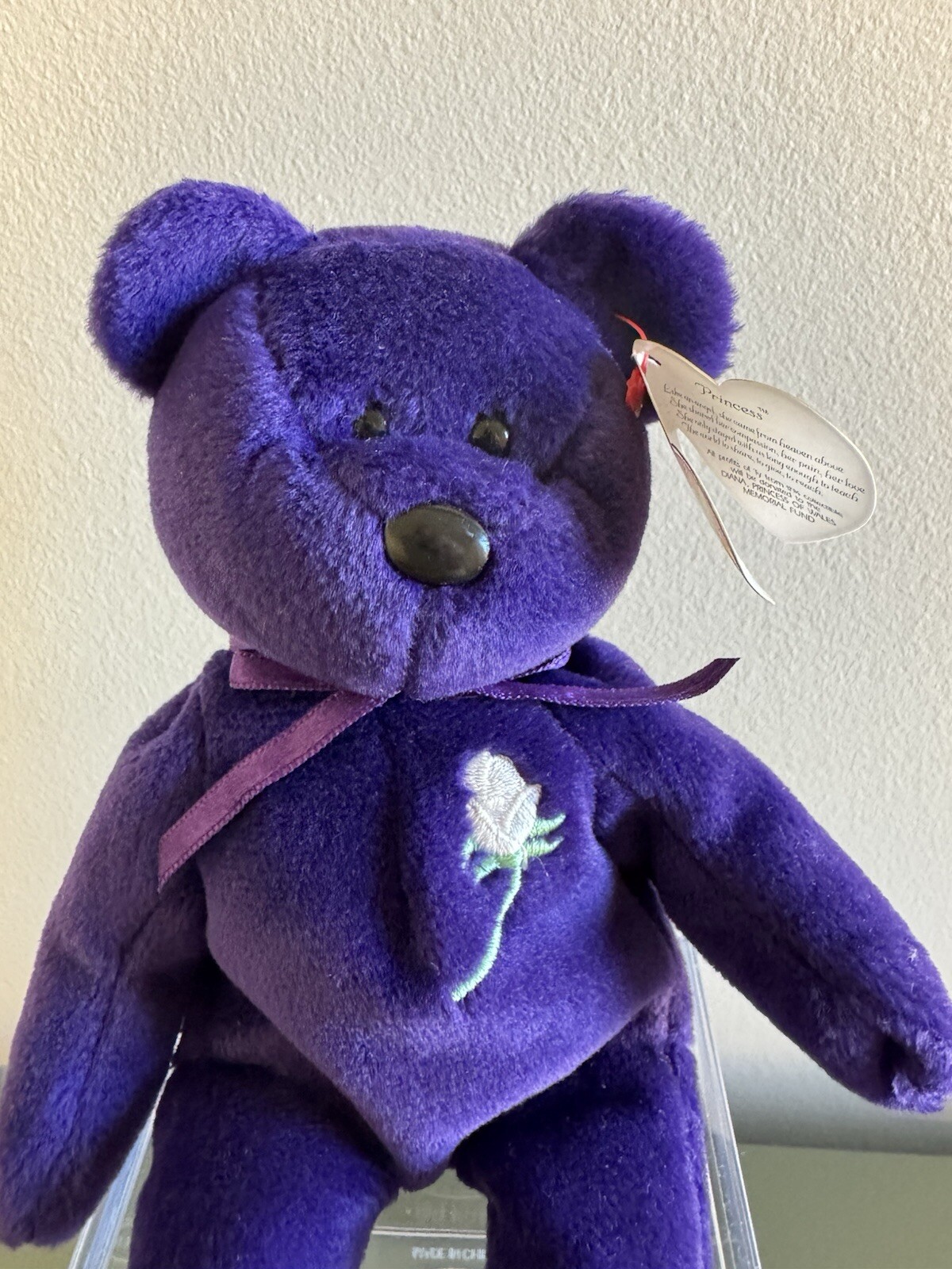 RARE Ty Beanie Babies Princess Diana Bear Toy WITH ERRORS RARE Ty Beanie Babies Princess Diana Bear Toy WITH ERRORS