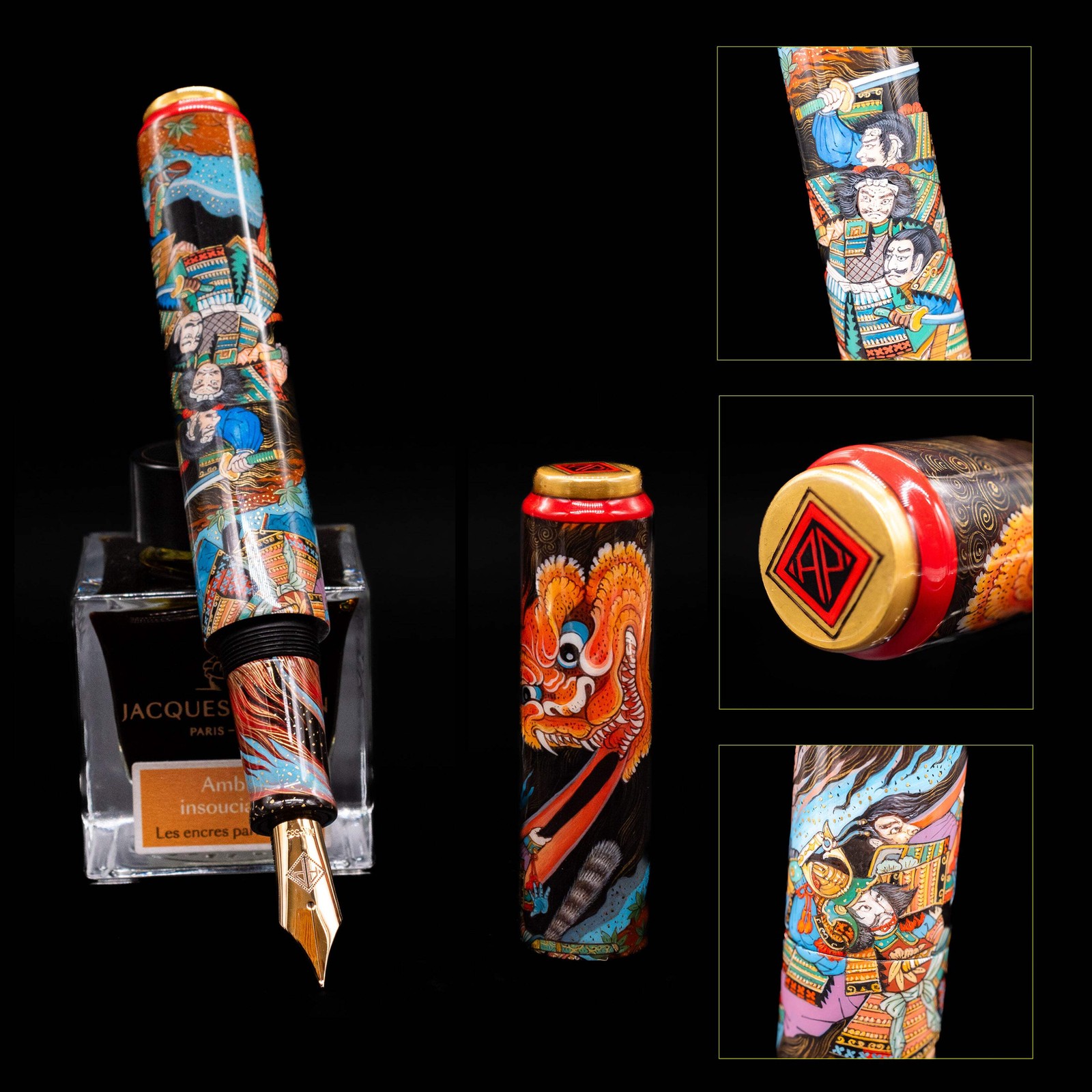 AP Limited Editions Connoisseur Imperial Lacquer Art Fountain Pen - The Tale of AP Limited Editions Connoisseur Imperial Lacquer Art Fountain Pen - The Tale of
