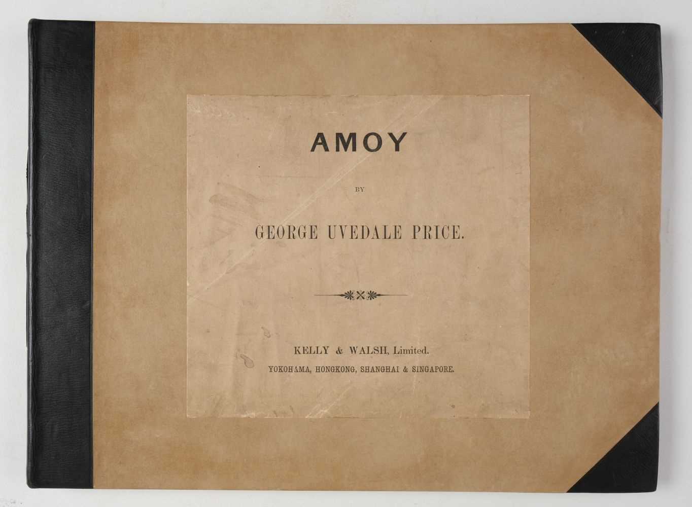 EXTREMELY RARE CHINA AMOY BY GEORGE UVEDALE PRICE COLLOTYPE PHOTOGRAPH PLATES