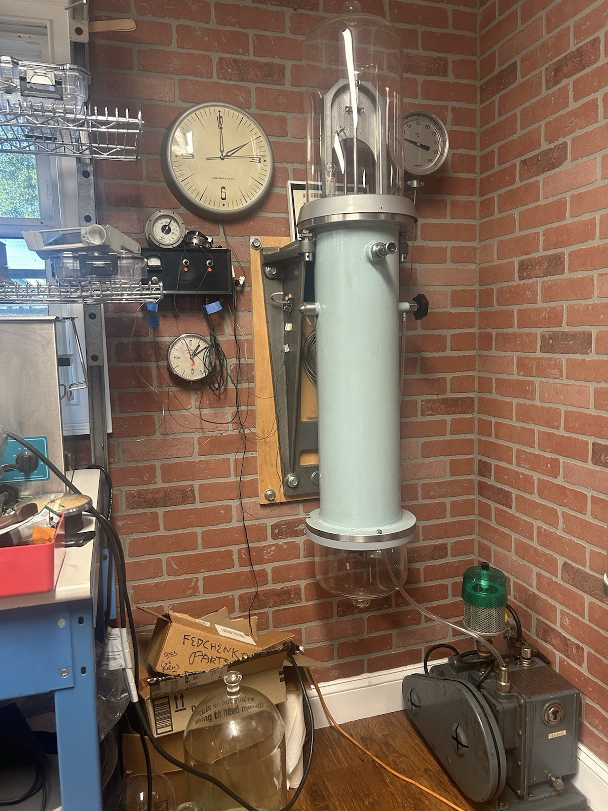 Extremely Rare And Important Fedchenko Precision Regulator Clock Extremely Rare And Important Fedchenko Precision Regulator Clock