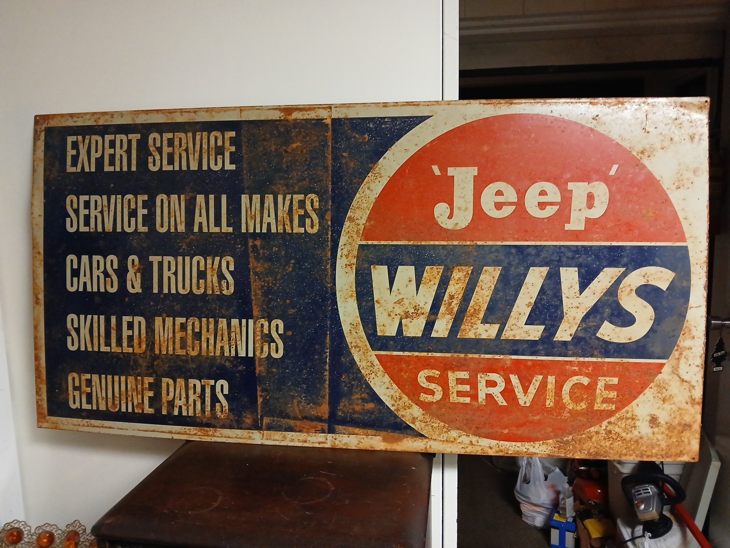 Vintage Large Willys Jeep Vehicles Army 4ft Heavy Metal Dealership Sign Rare Vintage Large Willys Jeep Vehicles Army 4ft Heavy Metal Dealership Sign Rare