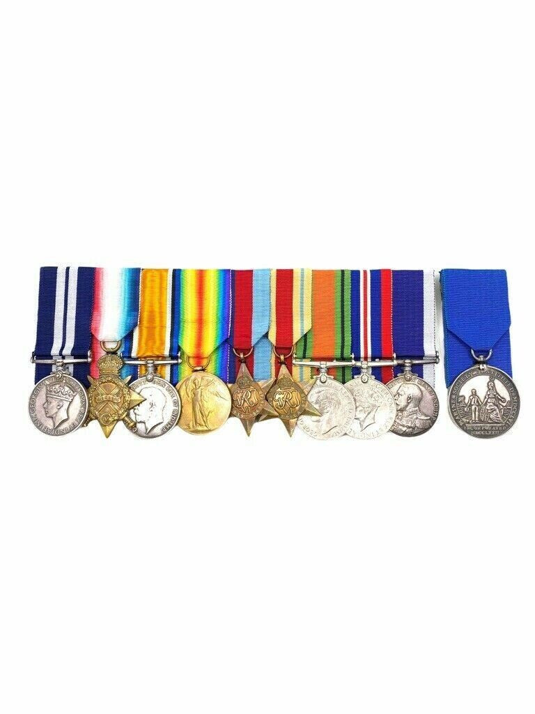 WW1 WW2 British Royal Navy RN DSM Distinguished Service Medal Group Dunkirk
