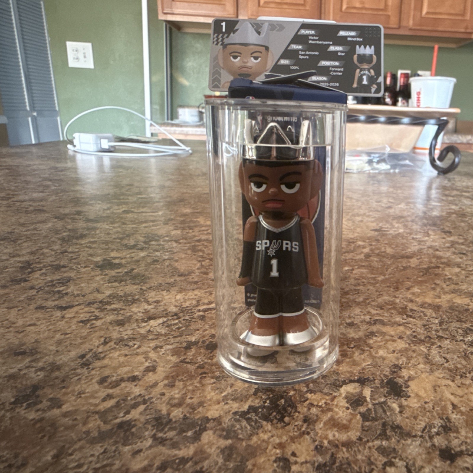 NBA Ghostwrite Basketball Player Victor Wembanyama Figure Chrome /5(Rare)Limited NBA Ghostwrite Basketball Player Victor Wembanyama Figure Chrome /5(Rare)Limited