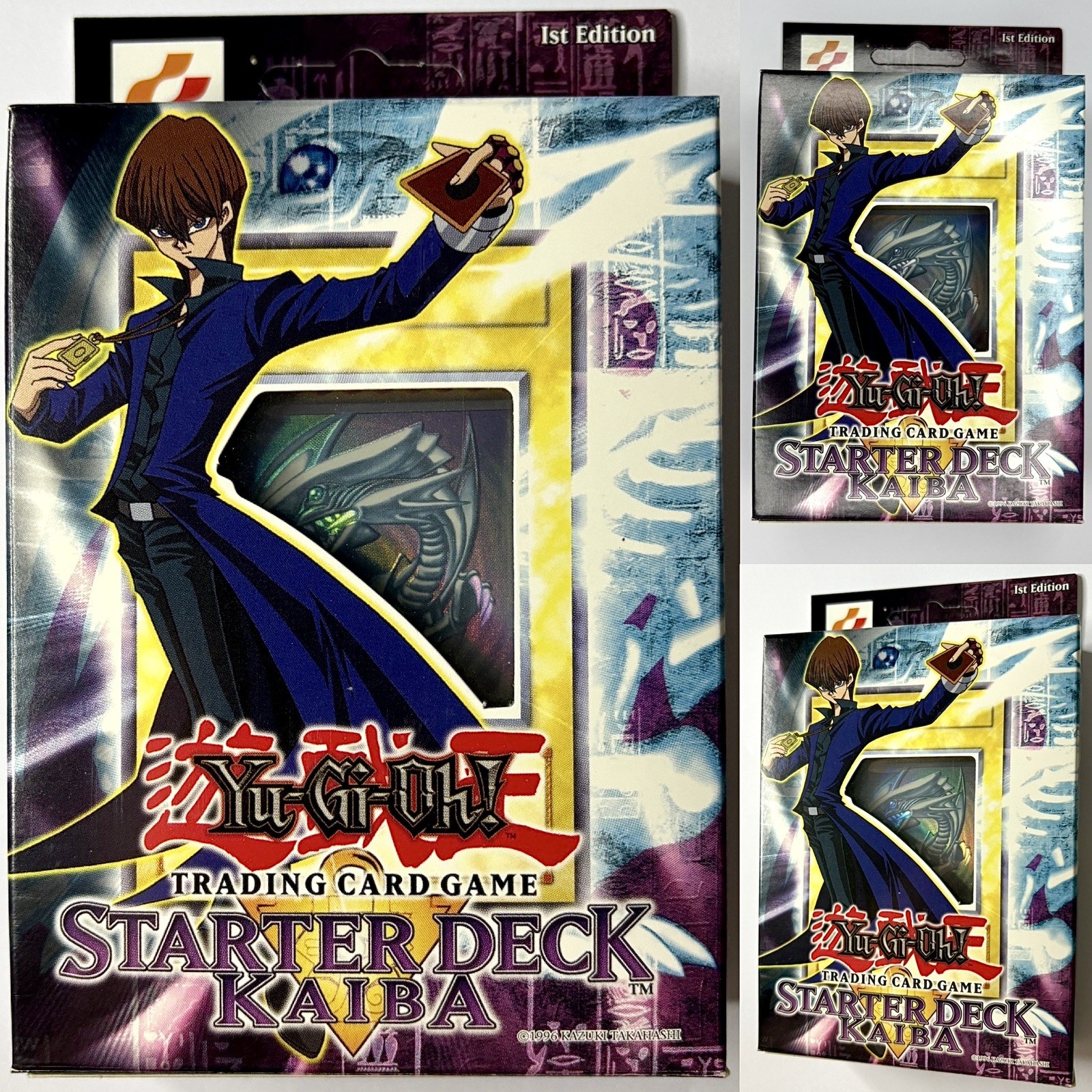 Yu-Gi-Oh Starter Deck Kaiba - 1st Edition - Blue Eyes White Dragon Sealed Mint