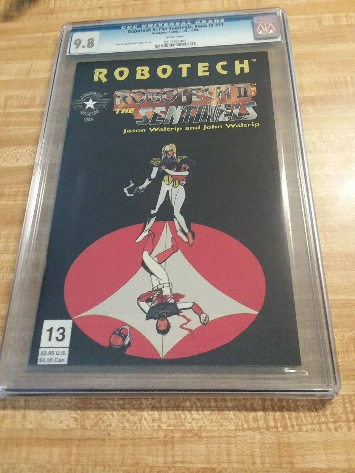 Robotech II The Sentinels Book IV #13 CGC 9.8 *HOLY GRAIL ROBOTECH COMIC*